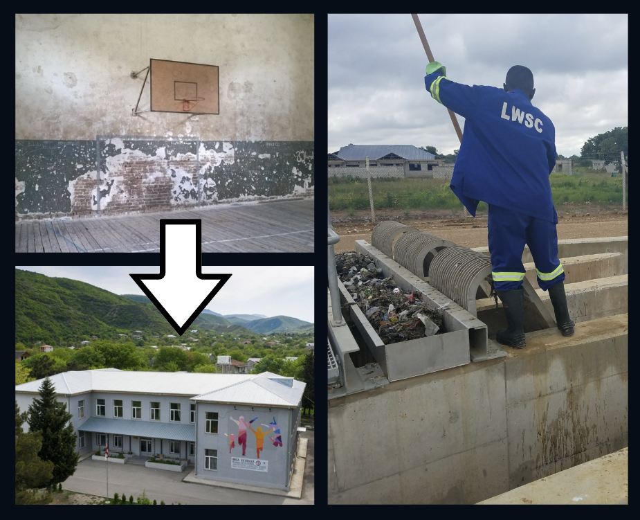 A photo from a development project in the field