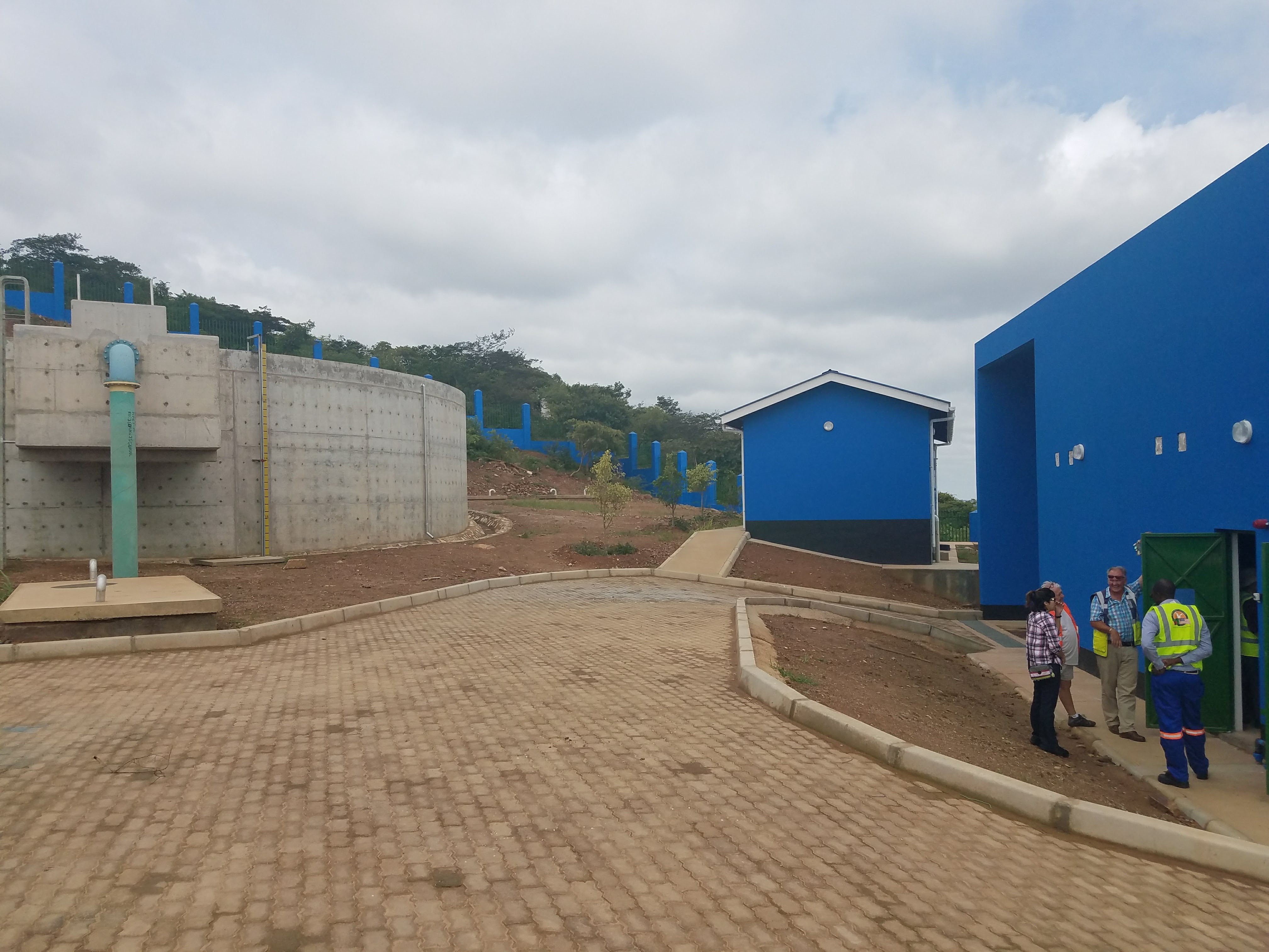 A photo from a development project in the field