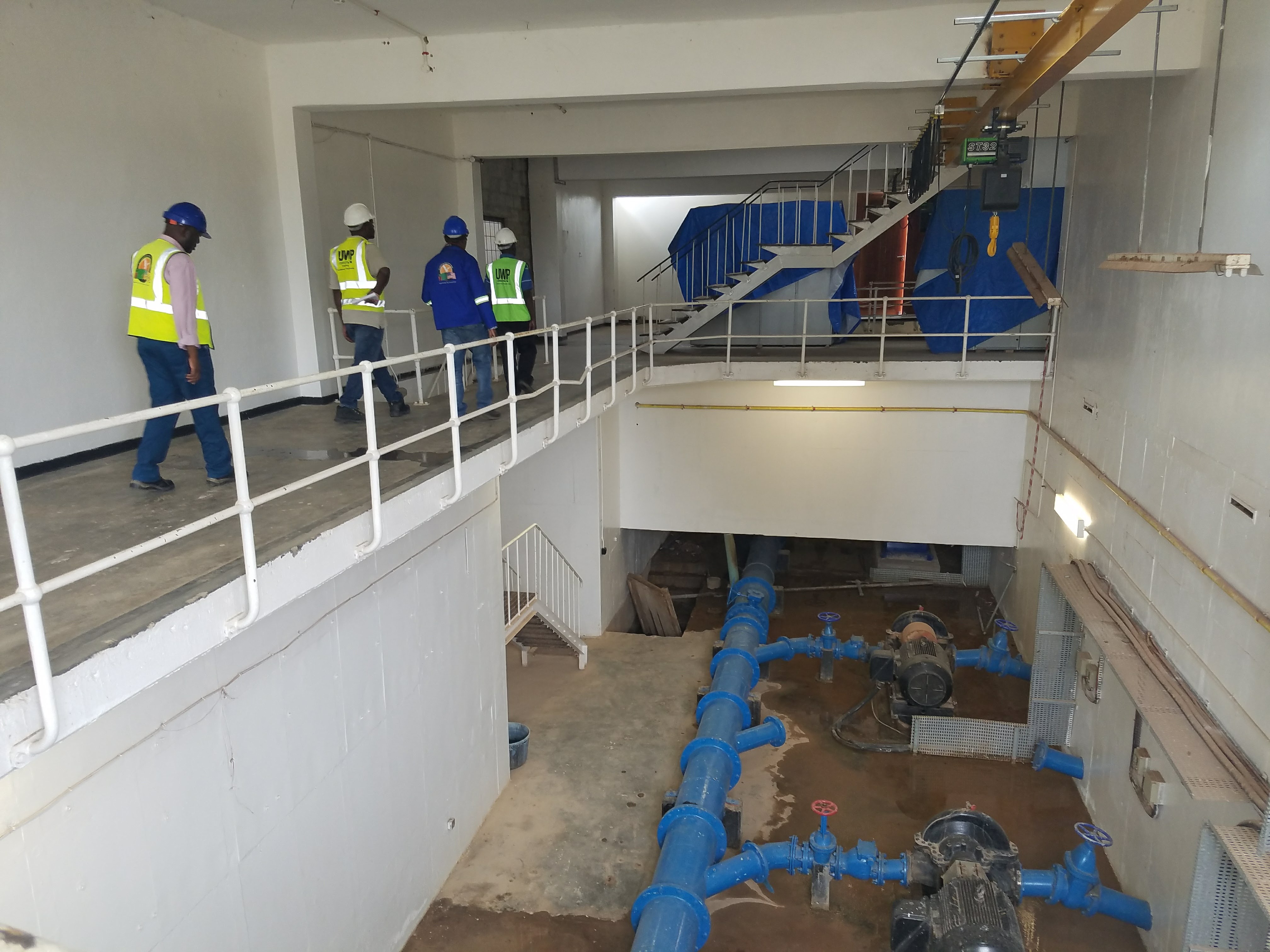 A photo from a development project in the field