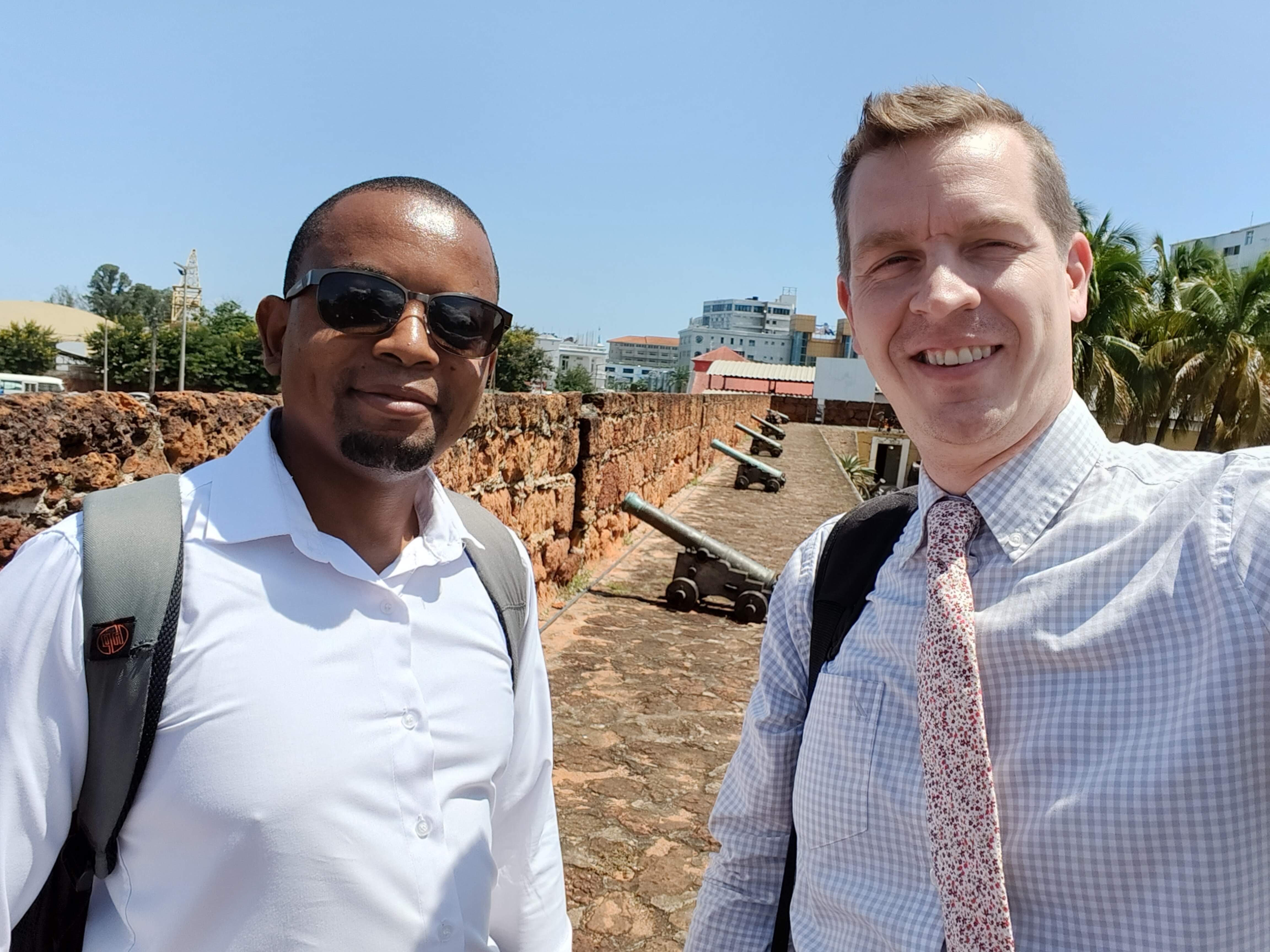 A photo from a development project in the field