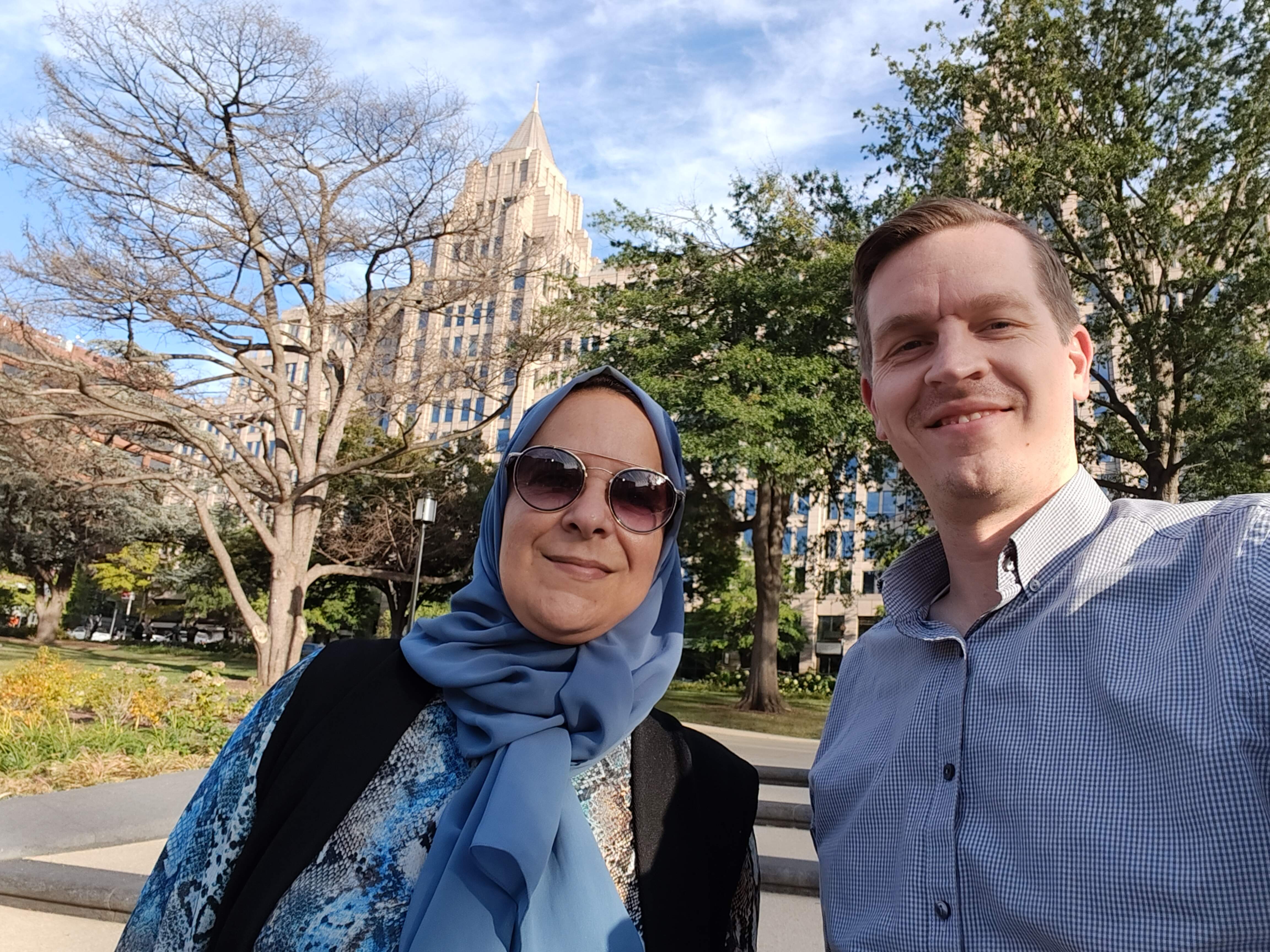 A photo from a development project in the field